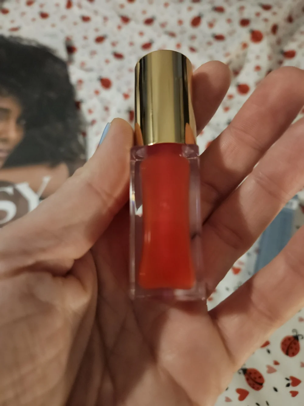 MERIT Shade Slick Tinted Lip Oil — Bold Red Tint Maraschino